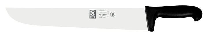 Нож для мяса ICEL Poly Butcher knife 24100.3100000.200 черный