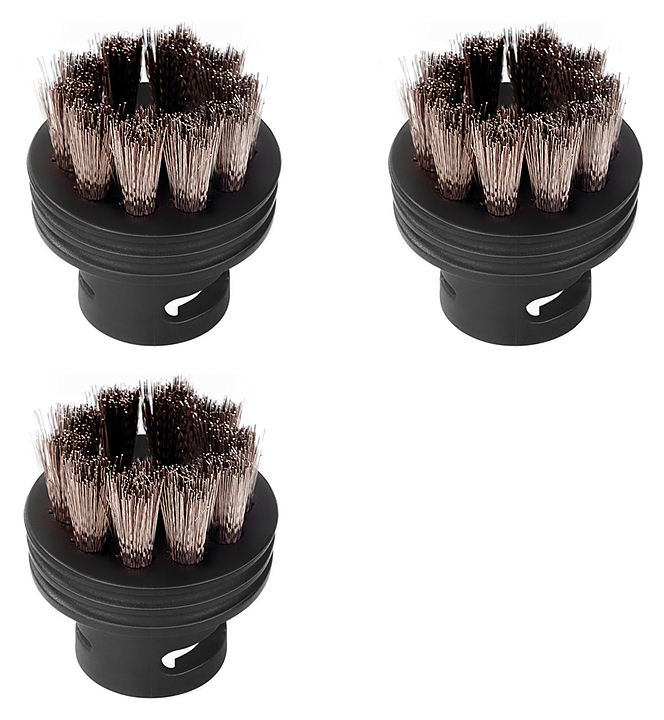 Набор аксессуаров для пароочистителя Bort Round brush SET SS