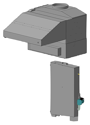 Искрогаситель-зонт для печей ITERMA GF-25/45