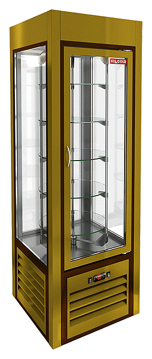 Витрина кондитерская HICOLD VRC 350 R Sh PG