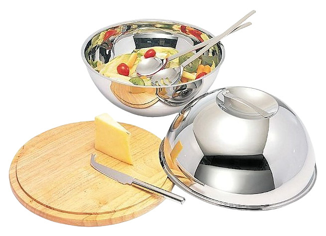 Баранчик P.L. Proff Cuisine 95001170 300 мм с деревянным блюдом