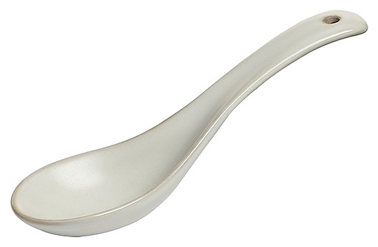 Ложка для комплимента Roomers Tableware L9334-CREAM l=14,5 см (каменная керамика)