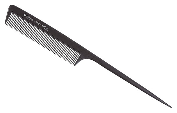 Расческа Hairway Carbon Advanced 05083 с хвостиком, 225 мм