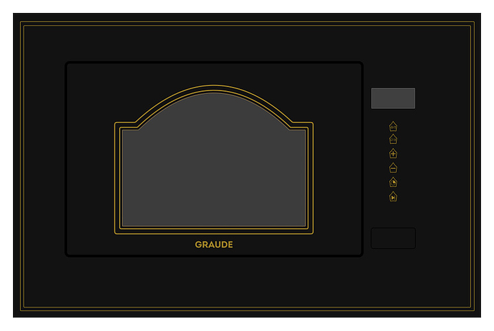 Микроволновая печь Graude MWGK 38.1 S черная