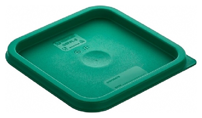 Крышка для контейнера Gastroplast GSPPL-6 23х23 см (полипропилен) зеленая
