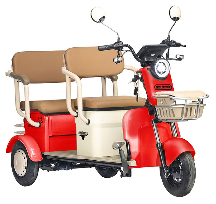 Трицикл Rutrike Gelbert Atlas красный