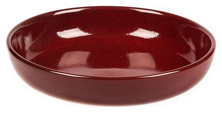 Тарелка с бортом P.L. Proff Cuisine Evolution Dark Red 81223297 210х210х45 мм