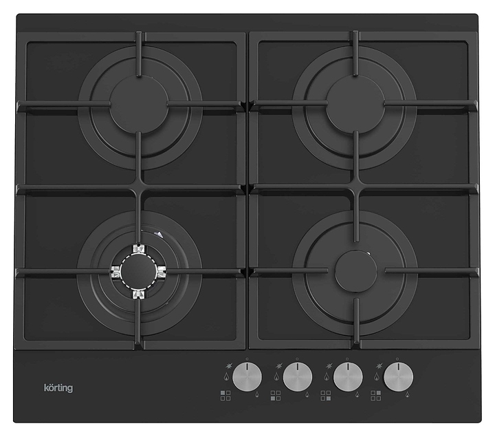 Варочная панель газовая Korting HGG 6722 CTN черная