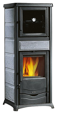 Дровяная печь-камин La Nordica Rossella Plus con Forno Evo Natural Stone