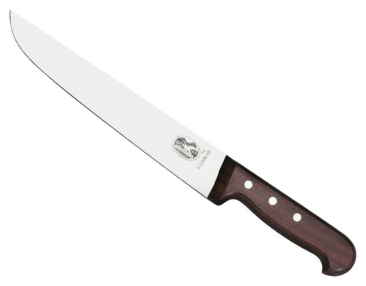 Нож для мяса Victorinox 5.5200.28 Rosewood l=28 см (нерж. сталь / дерево)