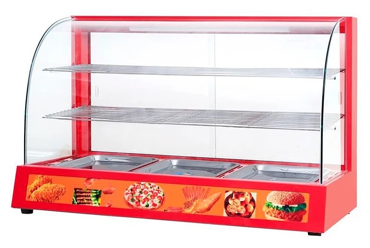 Витрина тепловая Hurakan HKN-WD3E