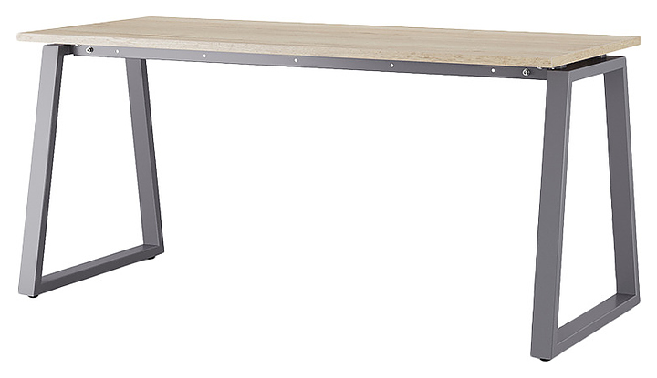Стол офисный Кобор TR-120/80 graphite/natural