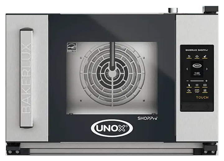 Печь конвекционная UNOX XEFR-03HS-ETLV без сливного отверстия