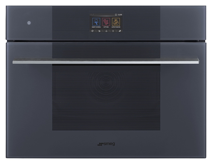 Духовой шкаф комбинированный с паром SMEG SO4104S4PG Neptune Grey серый / стекло