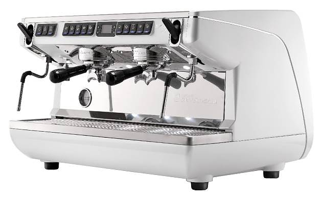 Кофемашина Nuova Simonelli Appia life XT 2gr 220V white+high groups+ economizer + PID