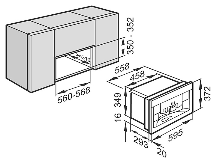 Korting 825. Встраиваемая кофемашина Miele CVA 3660. Кофемашина Miele 3660. Кофемашина Miele встраиваемая схема встраивания. Miele кофемашина встраиваемая схема.