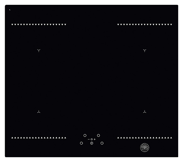 Варочная панель Bertazzoni P604IC2B2NEE индукционная с 2 расширенными зонами