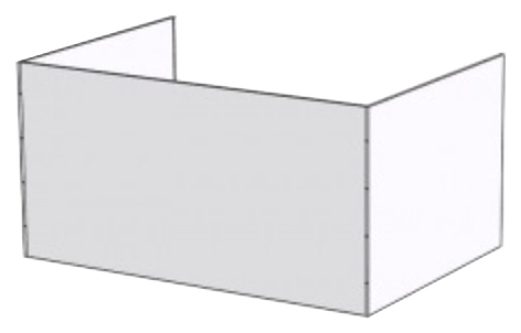 Короб для зонта вытяжного RoboLabs KF065-К12-1400