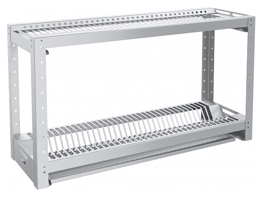 Стеллаж для тарелок и стаканов ПищТех Стандарт СКТСН-11Н-900