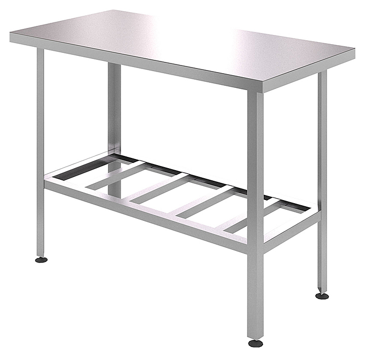 Стол производственный CRYSPI СРЦЦ Э РП 600х800х870