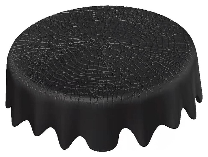 Блюдо круглое P.L. Proff Cuisine Black Raw Wood 81229862 250х250 мм