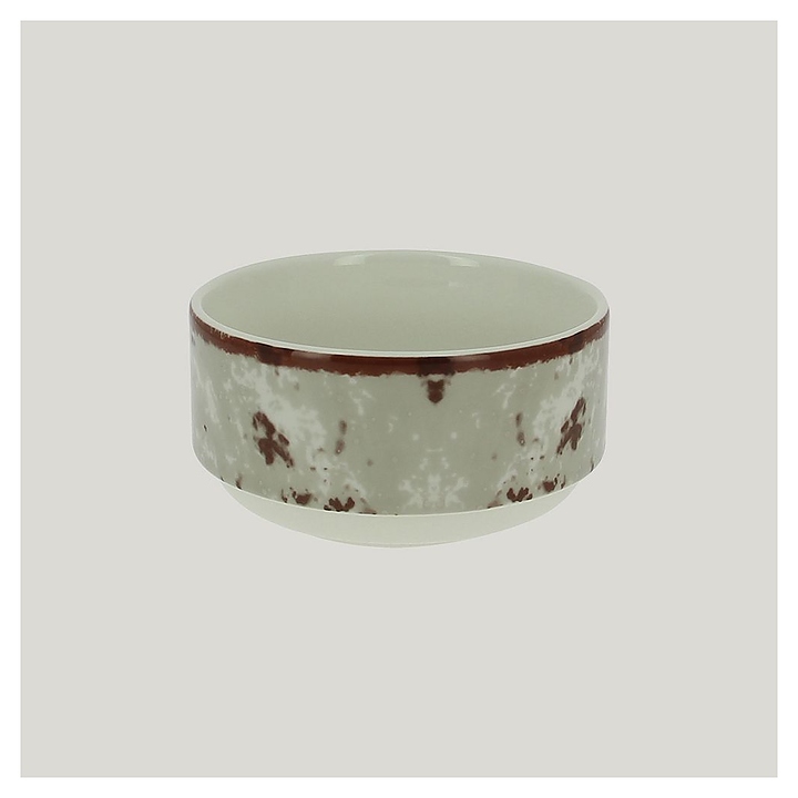 Салатник круглый RAK Porcelain Peppery BACS01PGY 300 мл