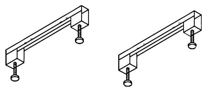Ножки для ванны CEZARES LEG-KIT-100