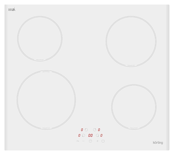 Варочная панель индукционная Korting HI 64013 BW белая