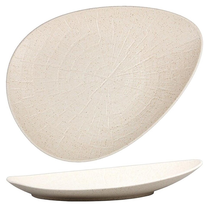 Блюдо овальное P.L. Proff Cuisine Elephant Ivory 81223447 315х230 мм