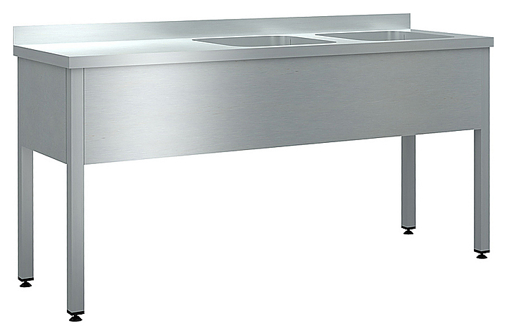Ванна моечная CRYSPI Chef ВМ2 17/7 П