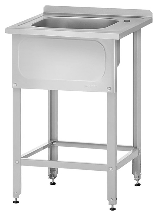 Ванна моечная Mecon Norma Inox ВМЦн 600х700х860 мм (1 м/о 400х500х250 мм) ножка угловая