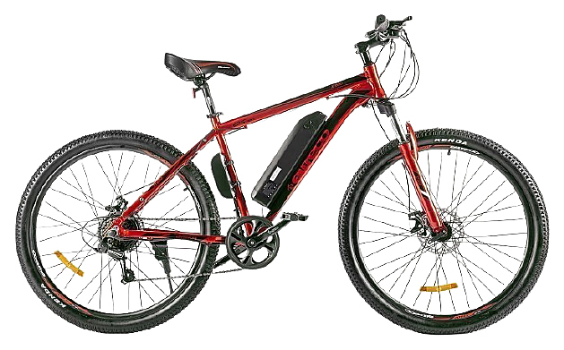 Велогибрид Eltreco XT 600 D черно-красный