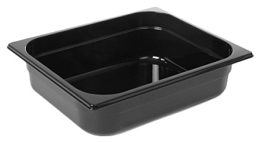 Гастроемкость Enigma Cookware 1/2*100mm black GN1/2-100 (325х265х100) поликарбонат черная