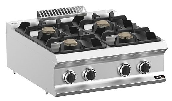 Плита газовая Apach Chef Line GLRRG77P