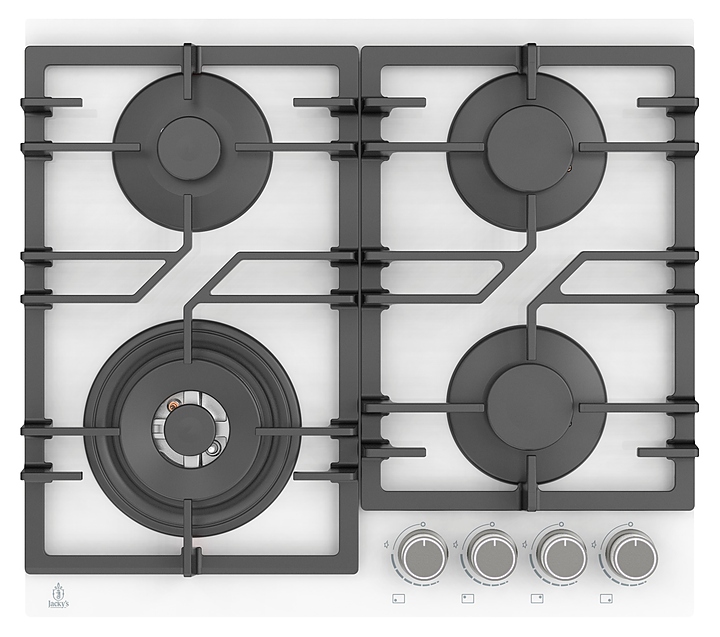 Варочная панель Jacky's JH GW6522, белая
