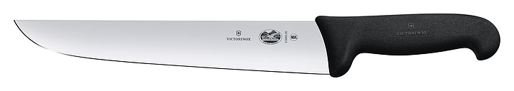 Нож для мяса Victorinox 5.5203.26 Fibrox l=26 см (нерж. сталь / фиброкс) с черной ручкой