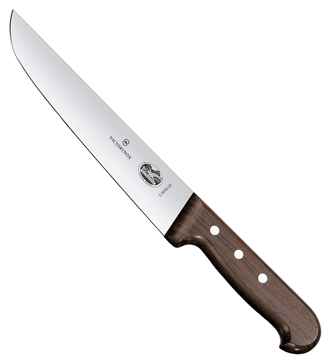 Нож для мяса Victorinox 5.5200.23 Rosewood l=23 см (нерж. сталь / дерево)