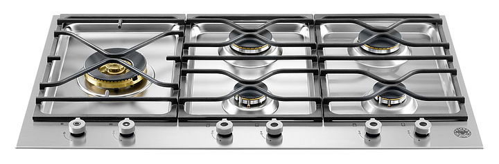 Варочная панель Bertazzoni PM365S0X газовая сегментная, нержавеющая сталь