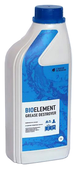 Средство для очистки жироуловителей Пятый Элемент BioElement Grease Destroyer 1 л