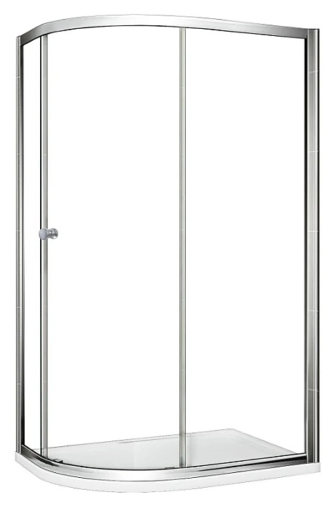 Уголок душевой CEZARES PRATICO-RH-1-120/90-P-Cr 120х90х185 см