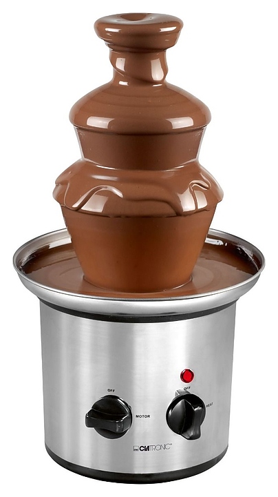 Шоколадный фонтан фондю 3 яруса Chocolate Fountain высота 40 см