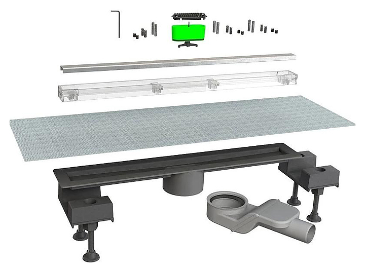 Лоток душевой Bonomini Canalissima 6825WX30SWZ 30 см