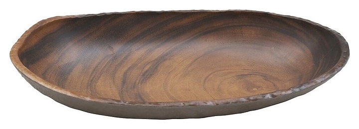 Салатник P.L. Proff Cuisine S41709-TAI African Wood 2000 мл 43х24х7,5 см (меламин) овальный