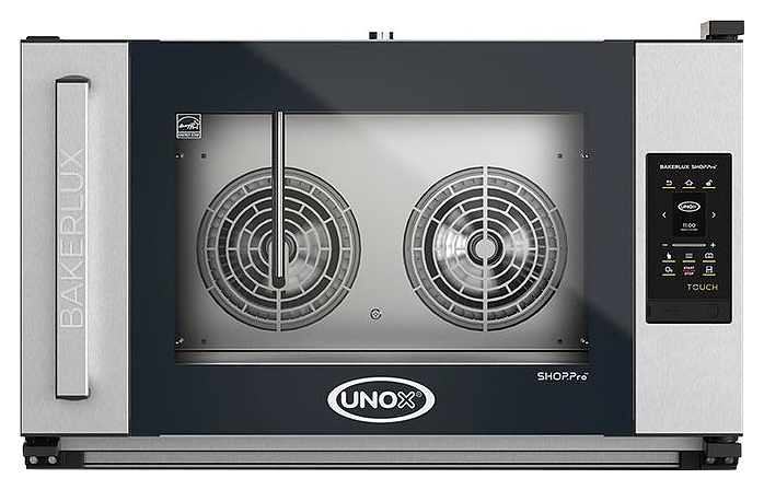 Печь конвекционная UNOX XEFR-04EU-ETLV без сливного отверстия
