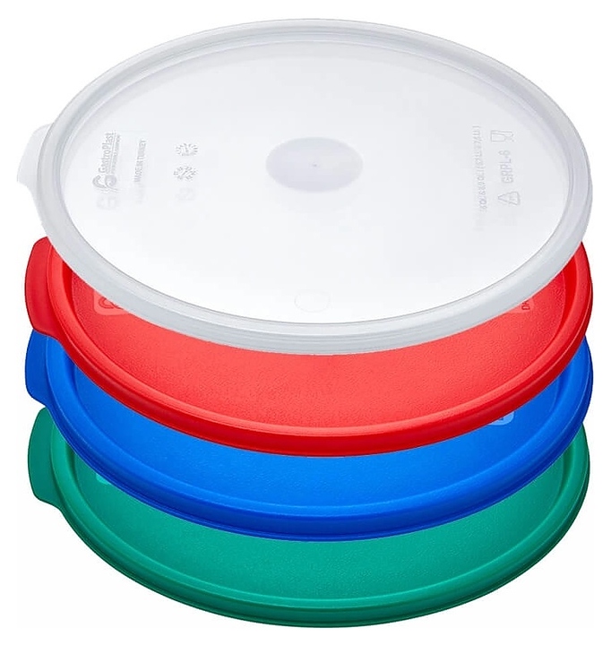 Крышка для контейнера Gastroplast GRPPL-6 d=23 см (полипропилен) синяя
