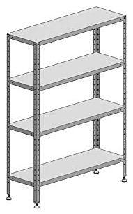 Стеллаж кухонный Марихолодмаш С-4-0,4/1,5/1,8