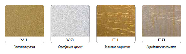 Толщина серебряных покрытий. Lm9a цвет.