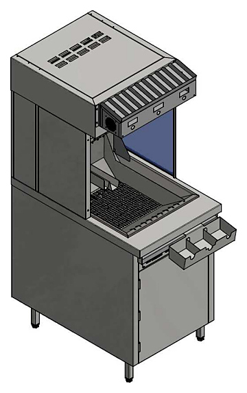 Станция хранения и фасовки картофеля фри Follett 1283191
