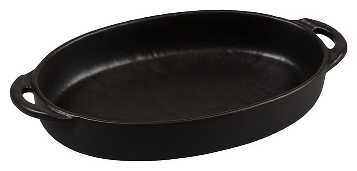 Блюдо овальное P.L. Proff Cuisine Black Star 81223455 500 мл с ручками