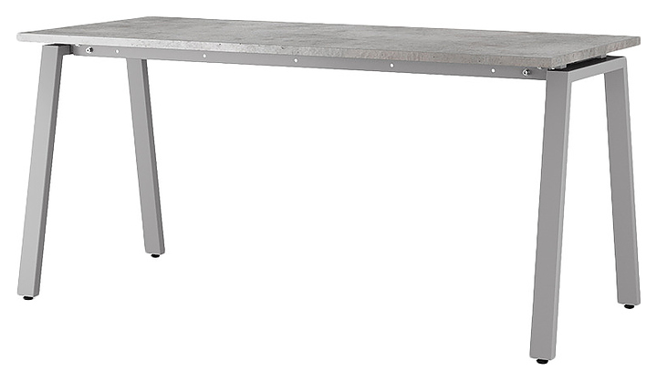 Стол офисный Кобор A-160/60 aluminum/chicago